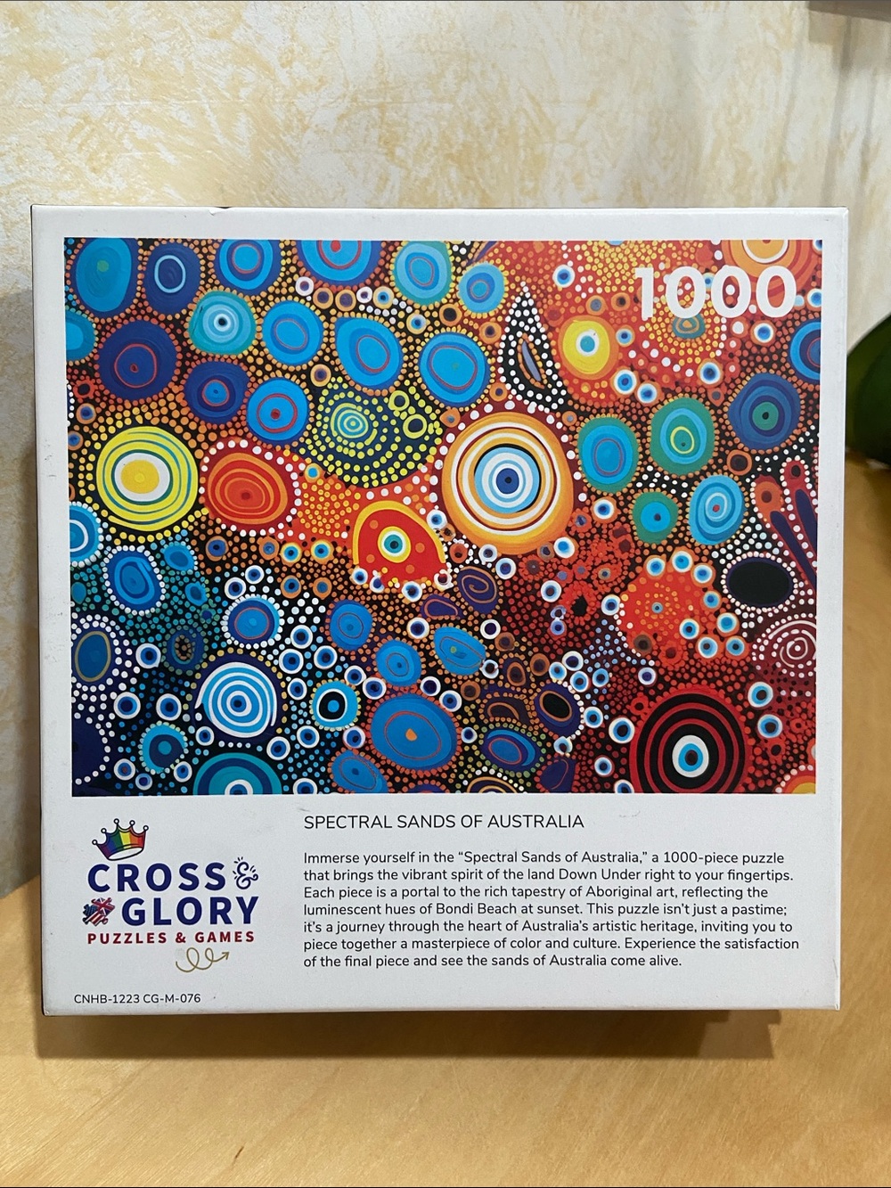 Cross & Glory Spectral Sands of Australia - 1000 Piece Puzzle - Picture 2 of 3